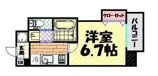 LUXEドーム前II【2階】の間取り