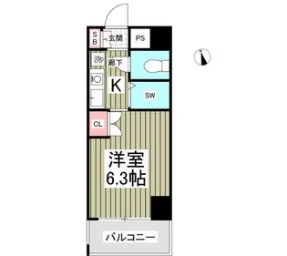 グランヒル松戸【2階】の間取り