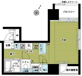 フェニックス代々木公園【9階】の間取り