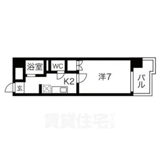 エトワール大島【2階】の間取り