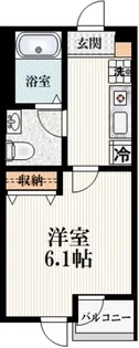 パルゼパークサイド吉祥寺【2階】の間取り