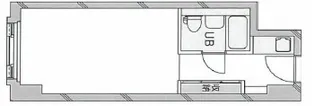 ステュディオ新大阪【8階】の間取り