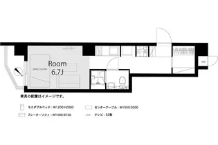 セントヒルズ三軒茶屋【2階】の間取り