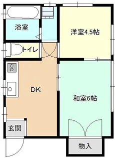 メゾン久米川【1階】の間取り