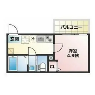 リアル綱島パークテラスB棟【1階】の間取り
