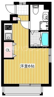 興和ハイツ【3階】の間取り