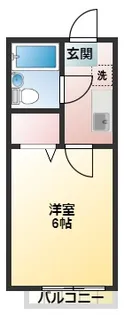 エスポワールC【1階】の間取り