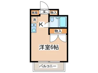 リヴィエール鶴牧【2階】の間取り