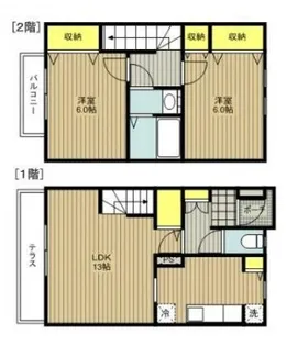 ヨーロピアンシャレ―SAKAEの間取り