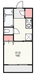 べルーフ大島【5階】の間取り