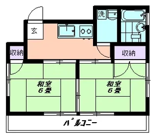 新座ガーデン【2階】の間取り
