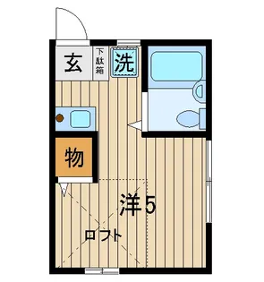 プレシャス汐入【2階】の間取り