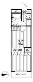 トーカンキャステール高井戸【2階】の間取り
