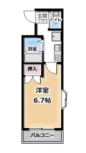 メゾンぴゅあ【2階】の間取り