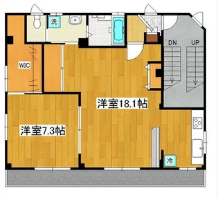 ドエルトータス【3階】の間取り