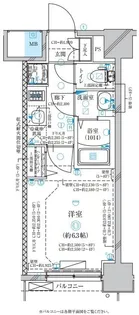 ディアレイシャス名古屋太閤通II【3階】の間取り