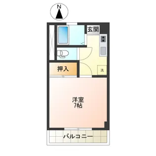 メイプルハウスII【2階】の間取り