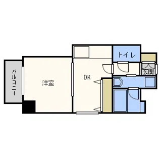エルブ南船場【2階】の間取り
