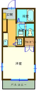 カーサレジーナ【2階】の間取り