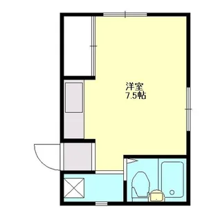サウスキャッスル【2階】の間取り