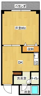 Baycityyamato【3階】の間取り