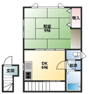 コーポじゅん【2階】の間取り