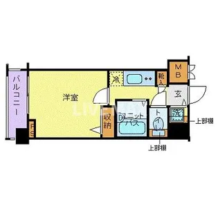 フェニックス芝アストラーレ【13階】の間取り