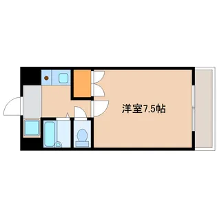 米市館【5階】の間取り