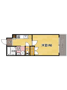 No.102 CLUB ORIENT【2階】の間取り