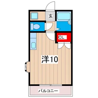 サンビレッジ森山【3階】の間取り