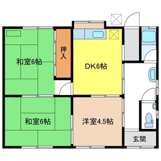 岐阜県大垣市小野1【一戸建】の間取り