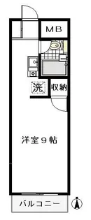グリーンマンションII【3階】の間取り
