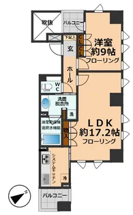 東京都杉並区浜田山4【マンション】の間取り