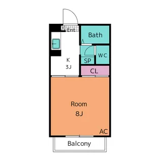 ルミエール21【1階】の間取り
