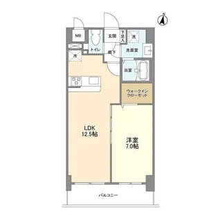 ルーカス長崎諫早II【5階】の間取り