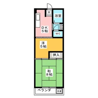 メゾン東小岩II【3階】の間取り