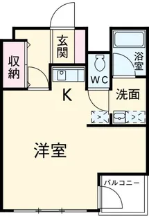 マンチェスター【3階】の間取り