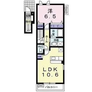 グレイス・レジデンスI【2階】の間取り