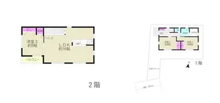 神奈川県厚木市関口【一戸建】の間取り