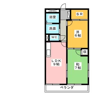 PATIO富士【1階】の間取り