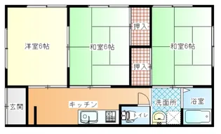 山梨県甲府市中小河原1【一戸建】の間取り