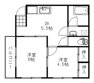 サトウマンション【2階】の間取り