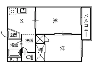 プロムナード【2階】の間取り