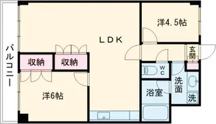 エルグランドレジデンス【2階】の間取り