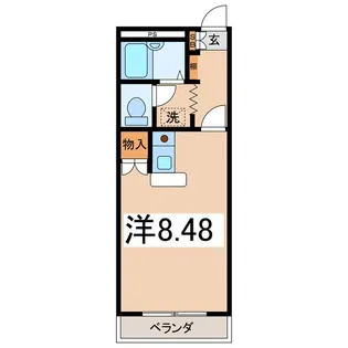 NAVATEK I B【1階】の間取り