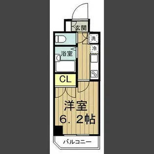 エルヴィエントアース武蔵関公園【2階】の間取り