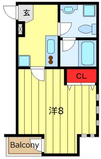 Aレガート田端【3階】の間取り