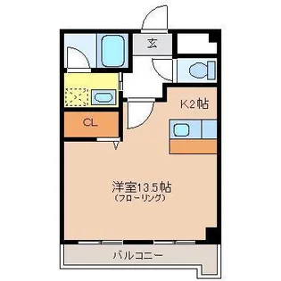 ファイブシティ【2階】の間取り