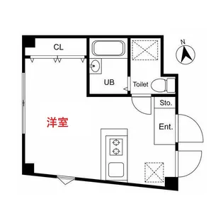 東京都大田区矢口1【マンション】の間取り
