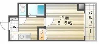 セントラルパーク絵図【6階】の間取り